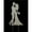 Silver, variant on Bride & Groom Rhinestone Cake Topper - Gold