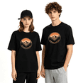 thumbnail image 2 of Bozeman Montana Mountain Landscape Vintage Graphic Tee for Men and Women, Outdoor Hiking Cotton Short Sleeves T-Shirt, 2 of 5