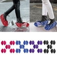thumbnail image 3 of 5 Pares De Cubiertas De Zapatos Reutilizables No Lavables De Seguridad Cubrezapatos Impermeables - Rojo, como Yuyangstore Cubrezapatos antideslizantes reutilizables, 3 of 8