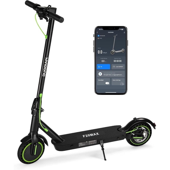 Electric Scooter Adults,Folding E Scooter with 350W Motor, 19mph, 18Miles Range,8.5 Tires Commuting Kick Scooters with Rear Suspension