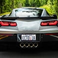 thumbnail image 5 of Aluminum License Plate Frame 2 Pack Car Exterior Accessory Car Tag Holder for Front Rear Plates Cars Decor Neon Hearts and Arrow, 5 of 7