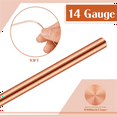 thumbnail image 3 of Soft Copper Wire for Electroculture Plants Bare Pure Copper Wire,1 Pound Spool,24 Gauge,0.020 Inch Dia,853.6 Inch Length, 3 of 8
