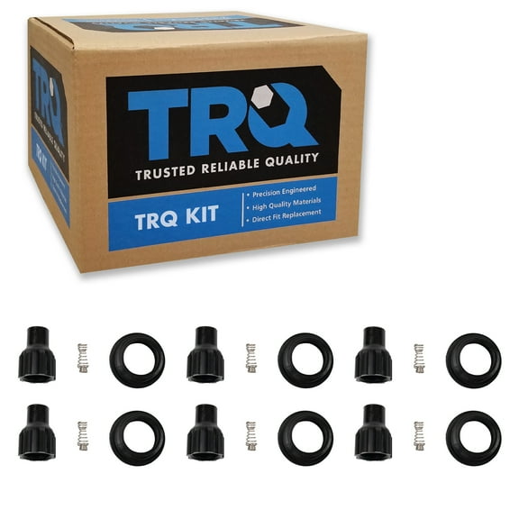 TRQ Engine Ignition Coil Boot Kit Set of 6 for Buick Cadillac Chevy GMC Pontiac ICA30414 Fits select: 2010-2020 CHEVROLET TRAVERSE, 2012-2020 CHEVROLET IMPALA