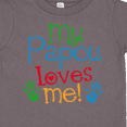 thumbnail image 4 of Inktastic My Papou Loves Me Boys or Girls Toddler T-Shirt, 4 of 5