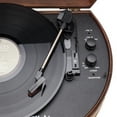 thumbnail image 4 of ClearClick Vintage Suitcase Turntable with Bluetooth & USB - Classic Wooden Retro Style, 4 of 5