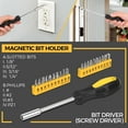 thumbnail image 4 of TGHTBA-39-Piece Home Tool Set/Hand Tool Set – Durable Household Hand Tool Kit with Hammer, Screwdrivers, Pliers, Wrench, Hex Keys & More – Compact Storage Case for Home Repairs, DIY & Maintenance, 4 of 4