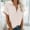 Khaki, variant on Aqestyerly Women's Summer Top Casual Short Sleeve Solid Blouse Fashion Button T-Shirt Lightweight Loose Fit Comfortable Wear HWRETIE