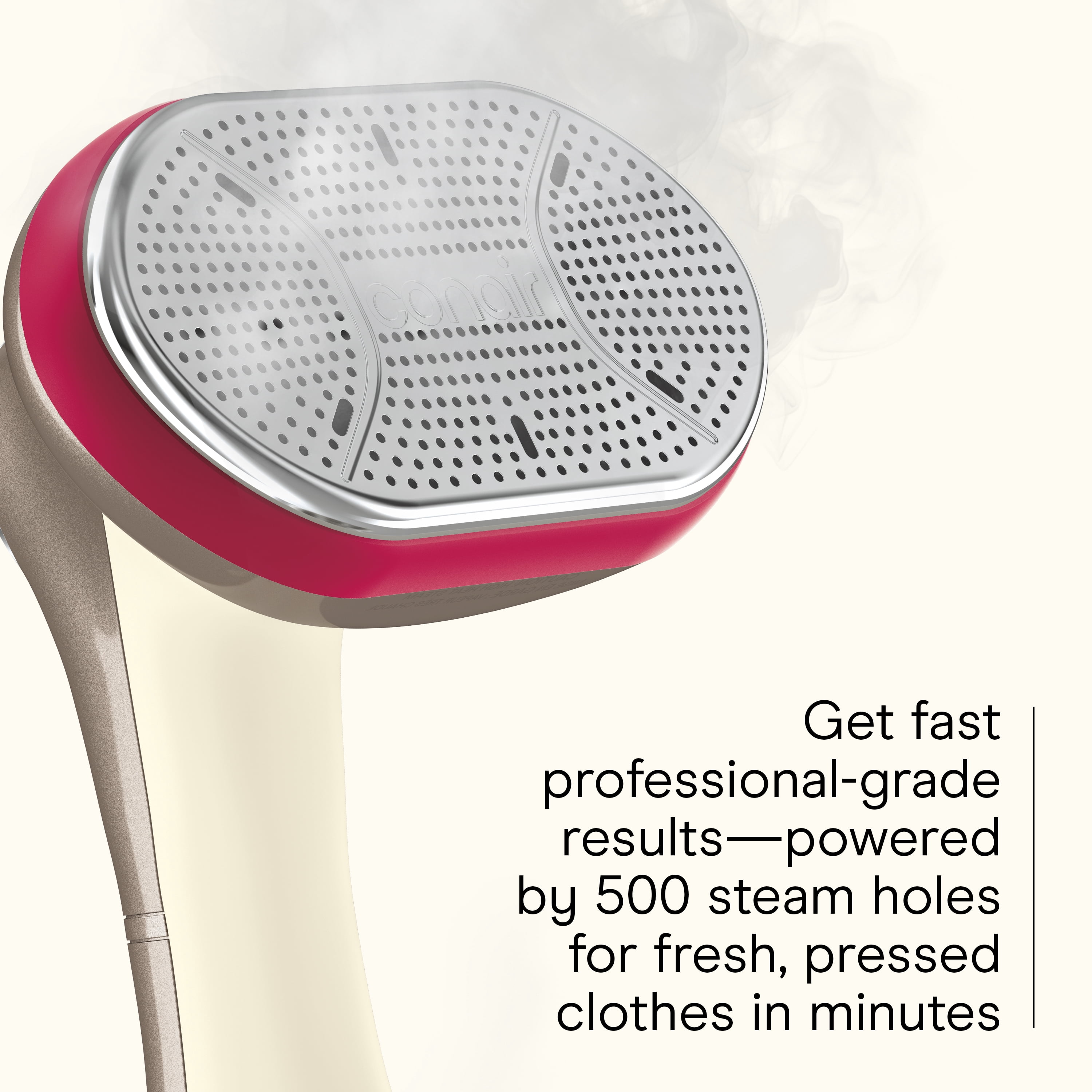 Conair 2-in-1 Steamer & Iron, Handheld Steamer, 7 Steam Settings, 3 Dry Settings, 1 Count