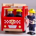 thumbnail image 2 of Bigjigs Toys BJTJT131 City Fire Engine Play Set, 2 of 4