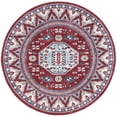 thumbnail image 3 of SAFAVIEH Kazak Diarmait Geometric Area Rug, Red/Blue, 9' x 12', 3 of 9