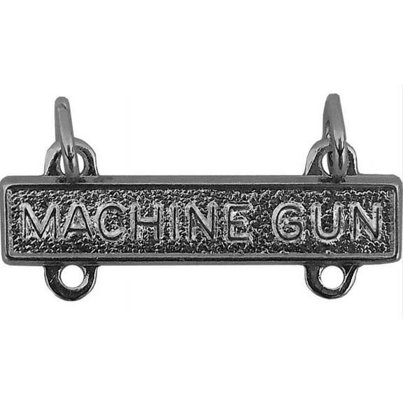 Army Qualification Bar Machine Gun (Mirror Finish)