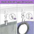 thumbnail image 3 of Flexible Bendable Ceiling Curtain Track, Ceiling Mount for Curtain Rail, Room Divider Ceiling Track, 3 of 5