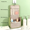 thumbnail image 4 of Bolso cosmético portátil del bolso del almacenamiento del gancho del viaje del bolso que se lava colgante compuesto del poliéster, 4 of 5