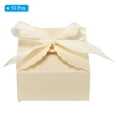 thumbnail image 3 of Unique Bargains Gift Boxes, 10 Pcs Wedding Gift Boxes with Ribbon 3.5 x 3.5 x 2 Inch Yellow, 3 of 6