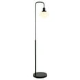 thumbnail image 3 of Henn&Hart 12" Blackened Bronze Metal/Glass Floor Lamp, 3 of 7