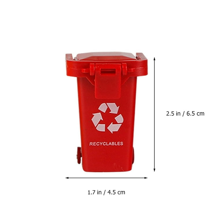 NUOLUX Can Garbagetrashkid Toys Small Toy, Child Kids Can Toys Kids Sorting  Bins Recycling Wastebasket Bin Miniature Bin