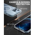 thumbnail image 4 of SUPCASE Unicorn Beetle Mag Series Case for iPhone 13 Pro Max (2021 Release) 6.7 Inch, Premium Hybrid Protective Clear Case Compatible with MagSafe (Clear), 4 of 9