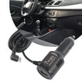 thumbnail image 6 of Osdhezcn 340cm Angled Type C Car Charger USB Port Compactly Design 5V Output For Dashcams Phones Tablets 12V 24V Car System, 6 of 7