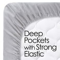 thumbnail image 3 of Lavish Home Series 1200 3 Piece Twin Sheet Set - Silver, 3 of 3