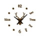 thumbnail image 1 of Toystoory Calcomanía de reloj, pegatina de reloj de bajo ruido, decoración acrílica, reloj de pared ajustable DIY Decoración del hogar Café Toystoory HA004319-05, 1 of 6
