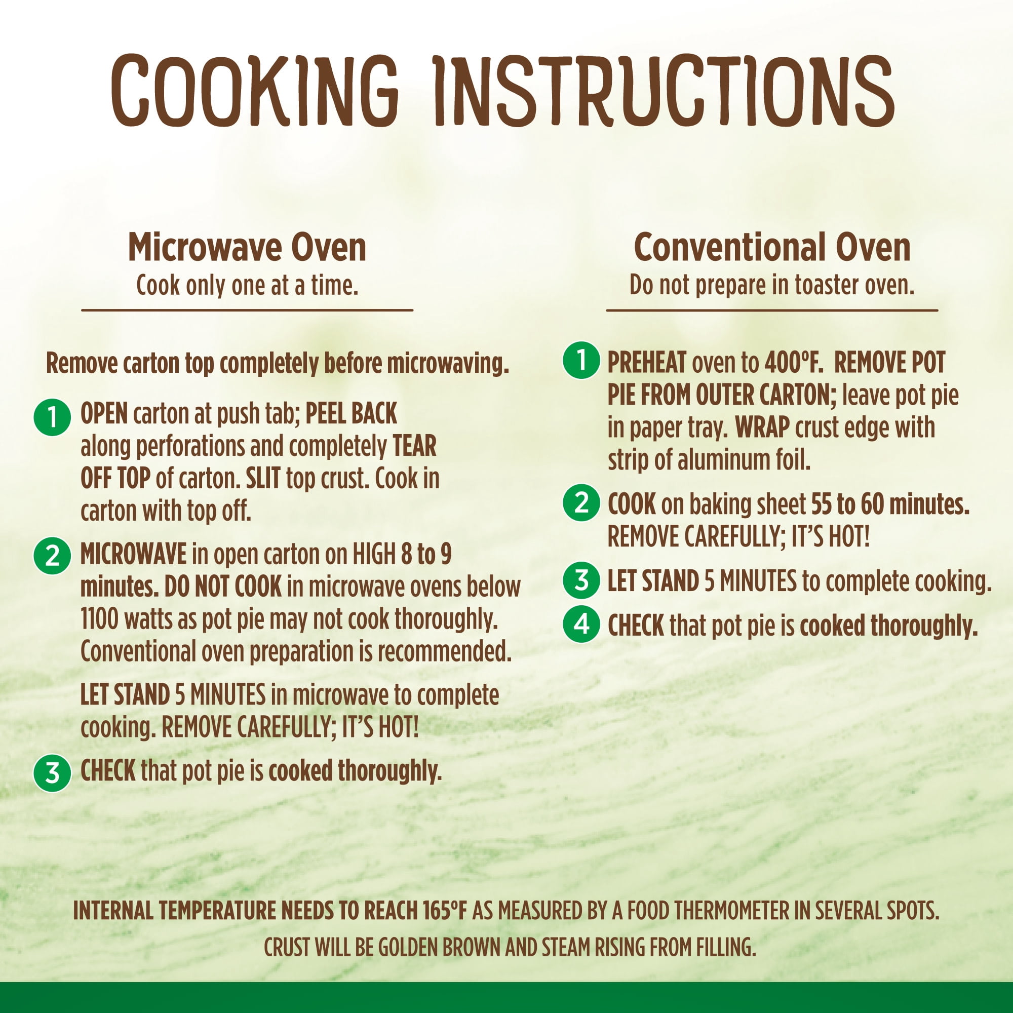 Marie Callender's Plant-Based Gardein Chick'n Pot Pie, Frozen Meal, 15 oz.
