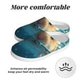 thumbnail image 6 of KLL Cute Swimming Guinea Pig Pattern Adult Unisex Cozy Slippers,Fuzzy Slip-on Slippers TPR Sole Slippers Comfort Plush Home Footwear for Indoor & Outdoor-39/40, 6 of 7