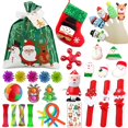 thumbnail image 1 of goowrom Christmas Decompression Toys Kit, Stress Relief Squeezing Board Game, 1 of 7