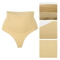 thumbnail image 5 of Unique Bargains 1 Pcs Women Slimming Body Shaping Tummy Control Shapewear Control Panties Underwear Beige M, 5 of 6