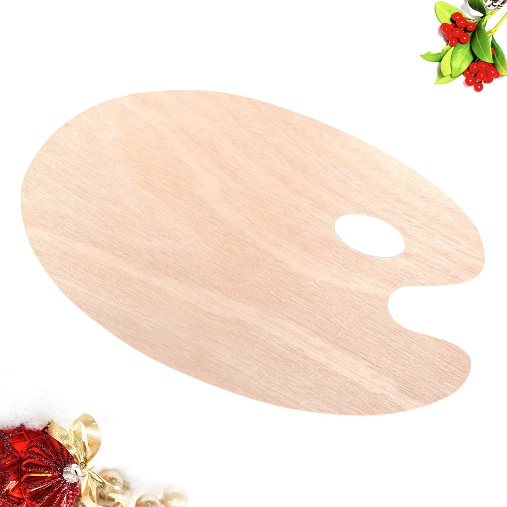 Bview Art Natural Wood Oval Shape Painting Palette Tray For Acrylic  Watercolor - Buy Bview Art Natural Wood Oval Shape Painting Palette Tray  For Acrylic Watercolor Product on