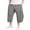 Grey, variant on Men's Wide Leg Harem Pants, Baggy Bloomer Style Trousers with Hanging Crotch, Japanese Inspired Cotton Linen Calf-Length Pants, Bohemian Lounge Or Beach Pants, Unique