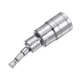thumbnail image 5 of Uxcell 1/2" Drive 17mm Shallow Socket Swivel Joints Hex Shank Impact Driver Adaptor Set, 5 of 7
