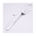 thumbnail image 4 of 24 Pieces Dinner Forks Set 7.1 Inch Silver Stainless Steel Dinner Forks, Forks Silverware, Forks , Kitchen, 4 of 6