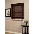 thumbnail image 1 of MAINSTAYS Bamboo Roman Shade Dark Chocolate, 1 of 1