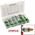 thumbnail image 1 of Dinheiro 270 piezas R134A junta tórica de goma para aire acondicionado de coche, juego de juntas tóricas de goma con kit de caja de plástico, 1 of 5