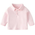 thumbnail image 2 of Automne & Hiver Pull Col Rond en Coton Uni pour Garçons Filles Super Confortable Vêtements pour Enfants, 2 of 9