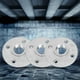 thumbnail image 5 of M Buder 10Pcs DN20 Base de brida de 4 orificios Herramienta de hardware Rosca británica de 3/4 pulgadas, 5 of 10