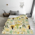thumbnail image 5 of Sikiie Animal Tree Ultra-Soft Micro flannel Blanket Luxury All Seasons Warm Blanket for Bedding Sofa and Travel (4 sizes)-80"x60", 5 of 7
