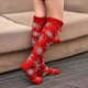 thumbnail image 2 of Christmas calf socks knitting socks comfortable cotton socks trend personality children's socks in autumn and winter (red), 2 of 4