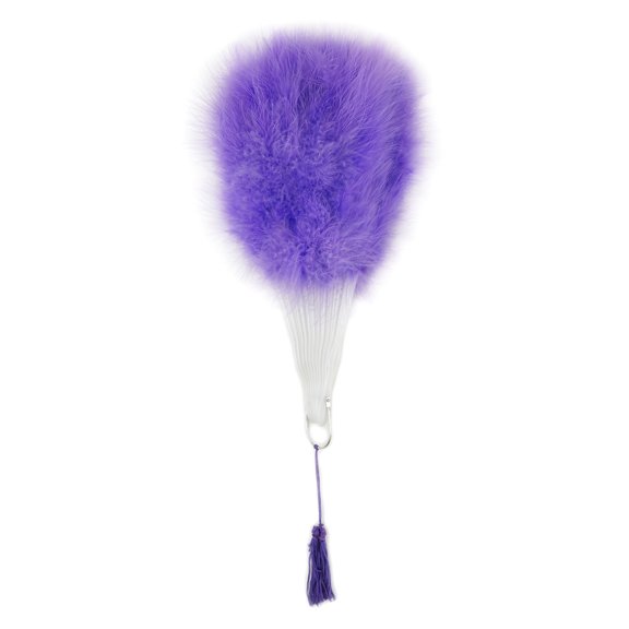 Zucker Marabou Feather Fan - 11 - 20" - Lavender