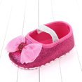 thumbnail image 1 of Walkers Zapatos De Bebé Niña Primeros Pasos De Encaje Floral Recién Nacido Princesa Niño Para Niños Pisos Suaves Prewalkers, 1 of 4