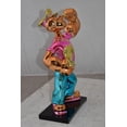 thumbnail image 4 of Nifao Iconic Pink Popeye smaller Resin Statue – Home Decor Sculpture, 11"L x 6"W x 17"H, 4 of 11
