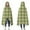 Green Beige Checkerboard, variant on Wearable Blanket,Pink and Black Argyle Pattern Hooded Wearable Flannel Blanket for Adults & Teens,Winter Poncho Shawl Wrap Cape Cozy Anti-Pill,60"x80"
