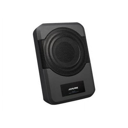 Alpine - 8" Powered Subwoofer System - Black