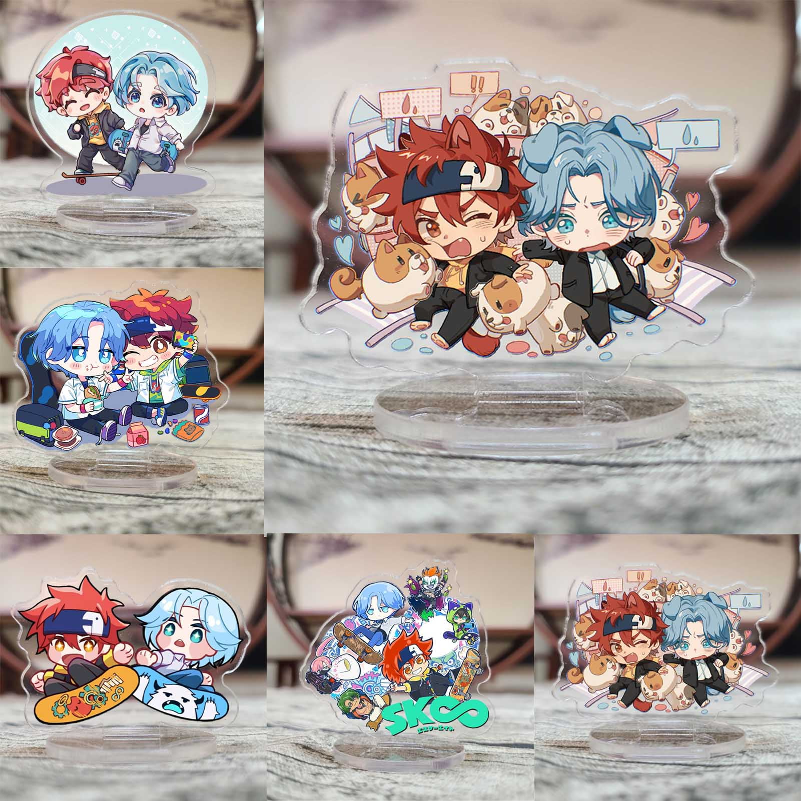 Mô hình Standee SK8 The Infinity anime mica chibi trưng bày xinh xắn độc  đáo | Shopee Việt Nam