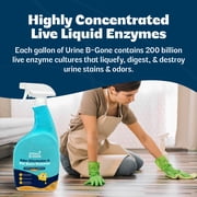 Kinzua Environmental Urine B-Gone, Enzyme Odor Eliminator & Pet Stain Remover, 32oz, Citrus Scent