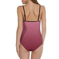 thumbnail image 3 of RYDCOT Juniors Swimsuits for Teen Girls One Piece Color Block Athletic Women One Piece Swimsuits Sport Training Bathing Suits Slimming Swimwear Flash Picks Pink, 3 of 3