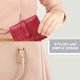 thumbnail image 5 of Monedero corto a la moda, bolso con cremallera simple, patrón de piedra, bolso de mano de color sólido, bolso para tarjetas, monedero con hebilla Zhivalor  Bolsas Para Mujer, 5 of 6