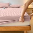 thumbnail image 5 of MesaSe Christmas Gifts Home Essentials Layered Waterproof Mattress Protector (Without  And Pillow Insert) Soft And Comfortable Solid Color Bedding Mattress Cover Bedroom Light Blue, 5 of 5