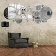 thumbnail image 6 of Jetcloudlive Acrylic Wall Mirror Stickers Room Bedroom Kitchen Bathroom Stick Decal Home Party Decoration, 6 of 11