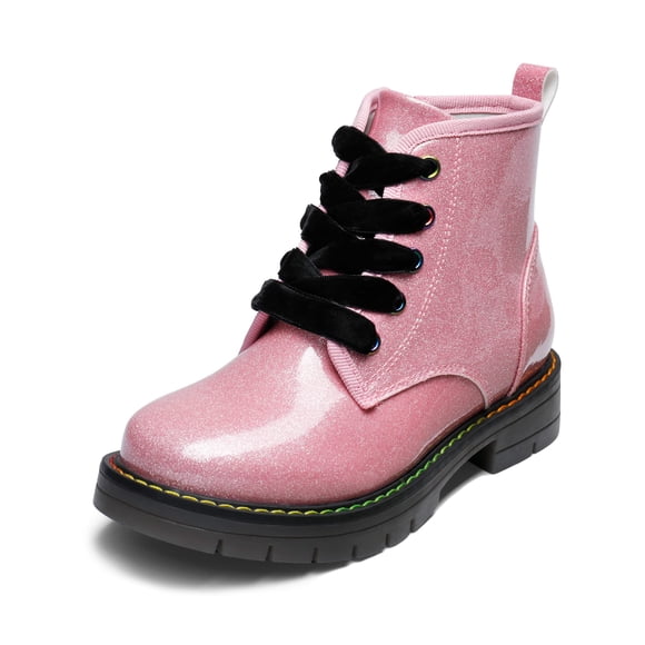 Botas DREAM PAIRS para Niñas con Brillo y Cierre en Tobillo Talla 10